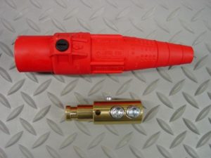 Red Male 4/0 16 series Connector - Duraline