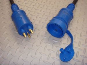 Duraline Blue 30MNFP3 / 30FP3 25ft Electrical Extension
