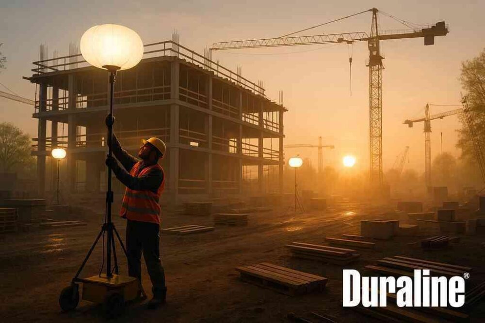 Best Duraline Temporary Lighting Strategies for Spring Job Sites