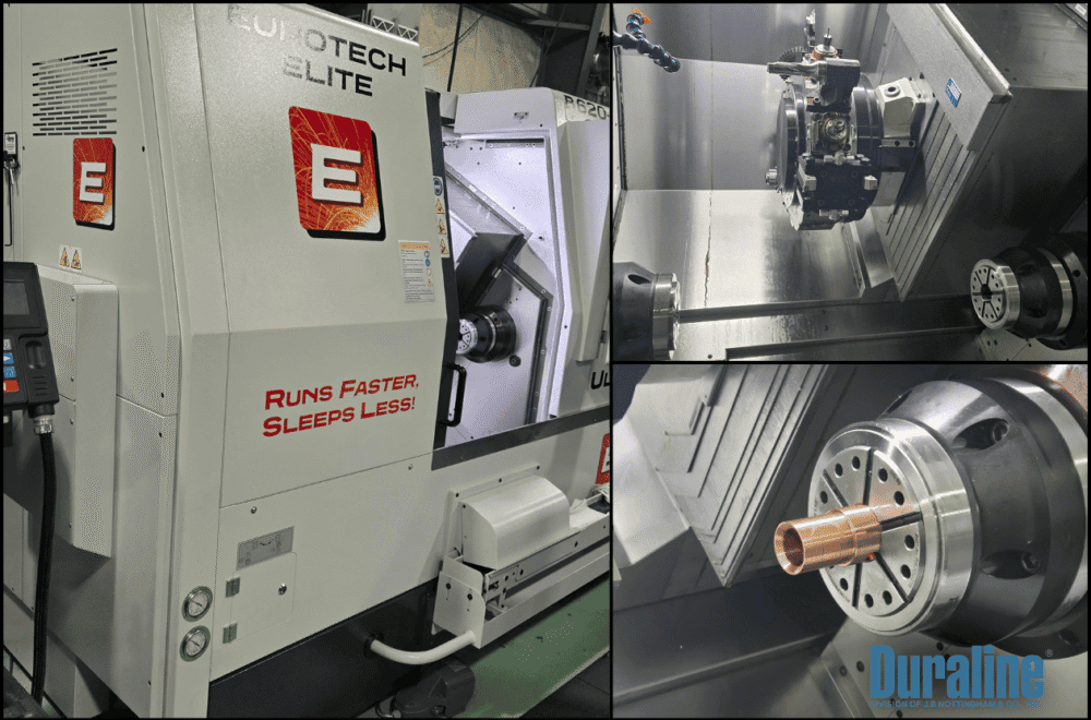 Duraline Expands In-House Machining Capacity with New Eurotech Ultima CNC